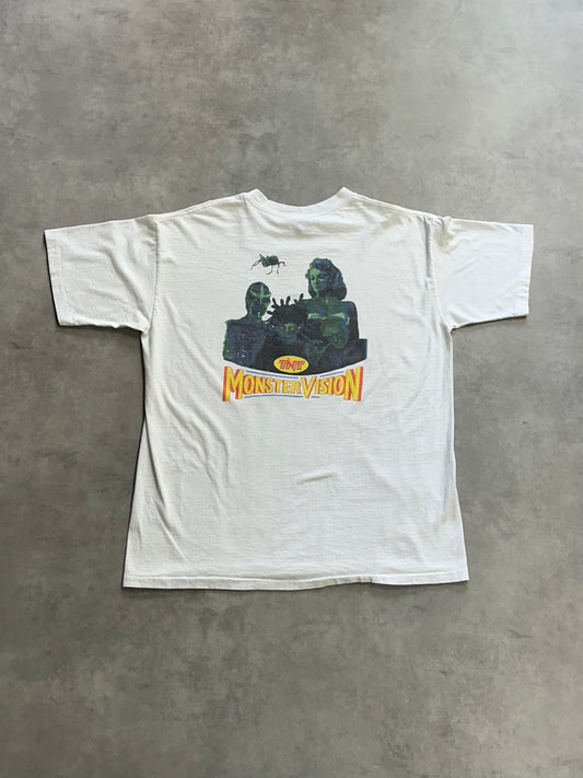 90's TNT「MonsterVision」USA製 ホワイトTシャツ