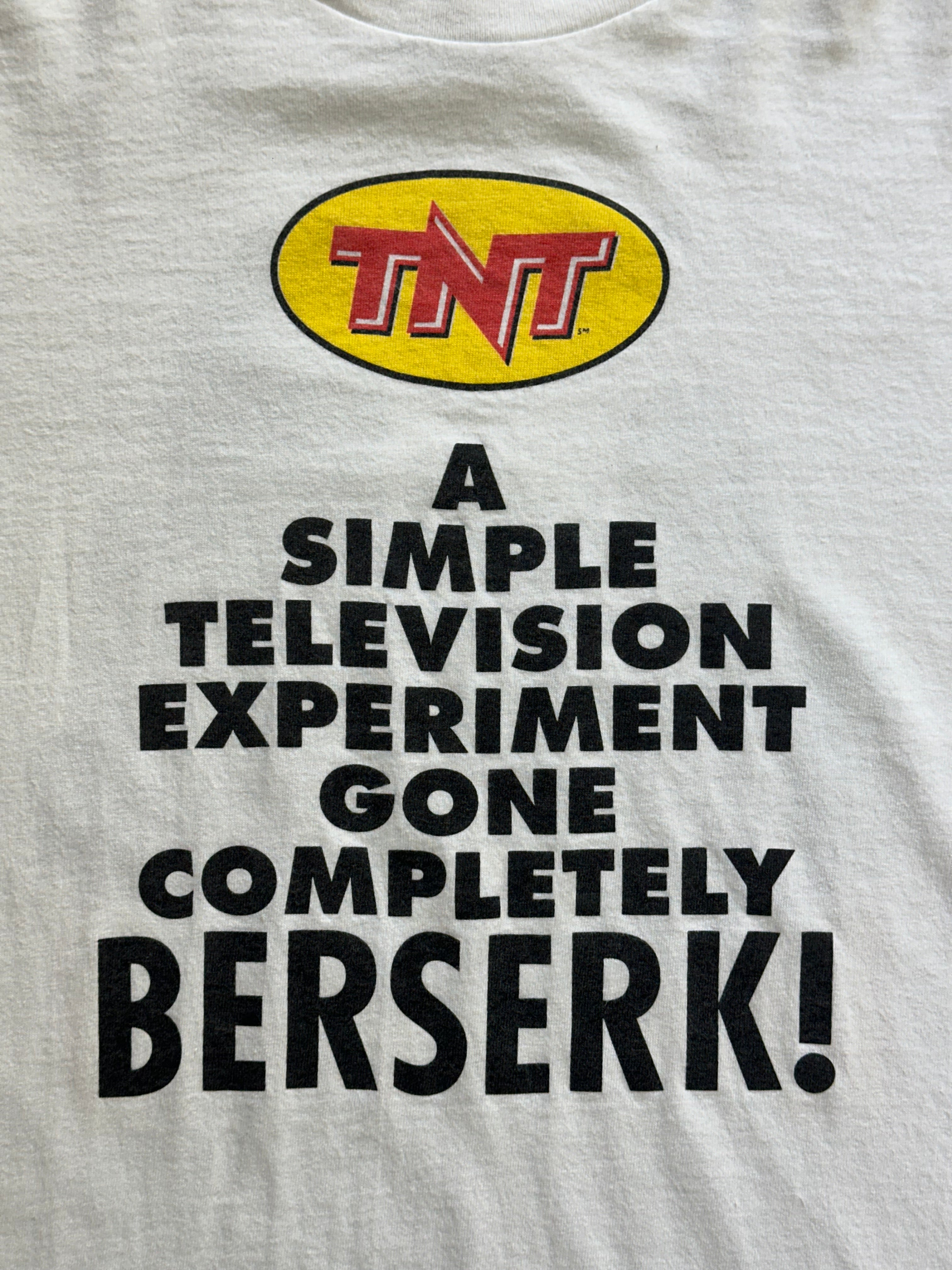90's TNT「MonsterVision」USA製 ホワイトTシャツ – FUJI STORE