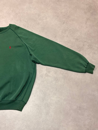 90's POLO BY RALPH LAUREN「香港製」ワンポイントスウェット