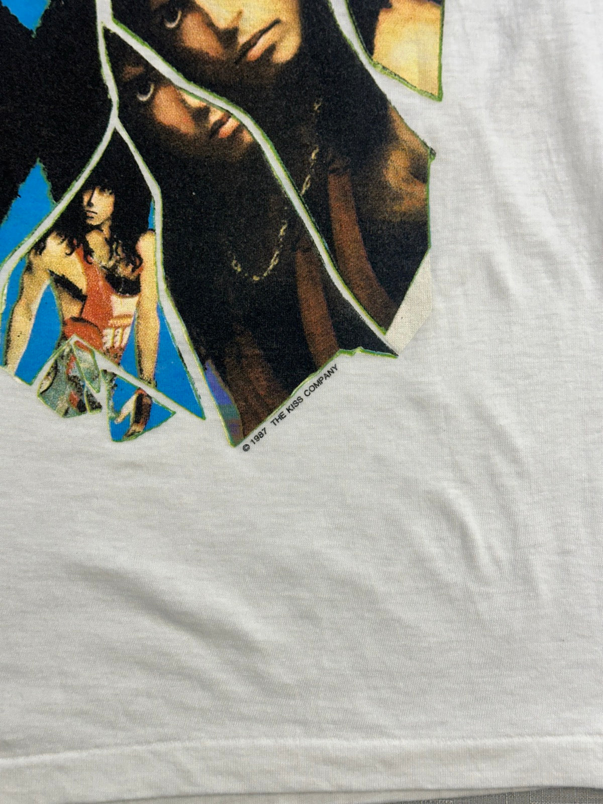 80's KISS「I Went Crazy With Kiss」バンドTシャツ