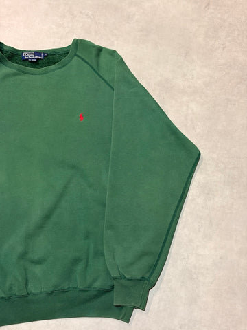 90's POLO BY RALPH LAUREN「香港製」ワンポイントスウェット
