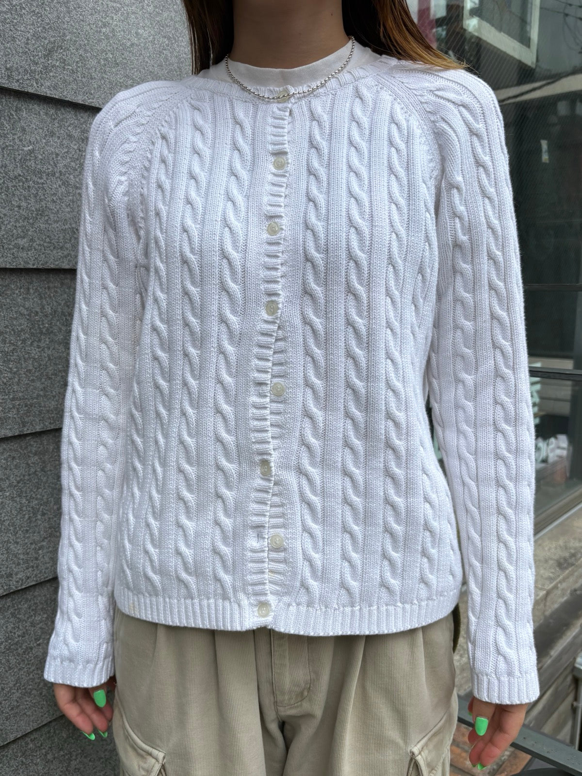 80's~90's「L.L.Bean」ケーブルニット