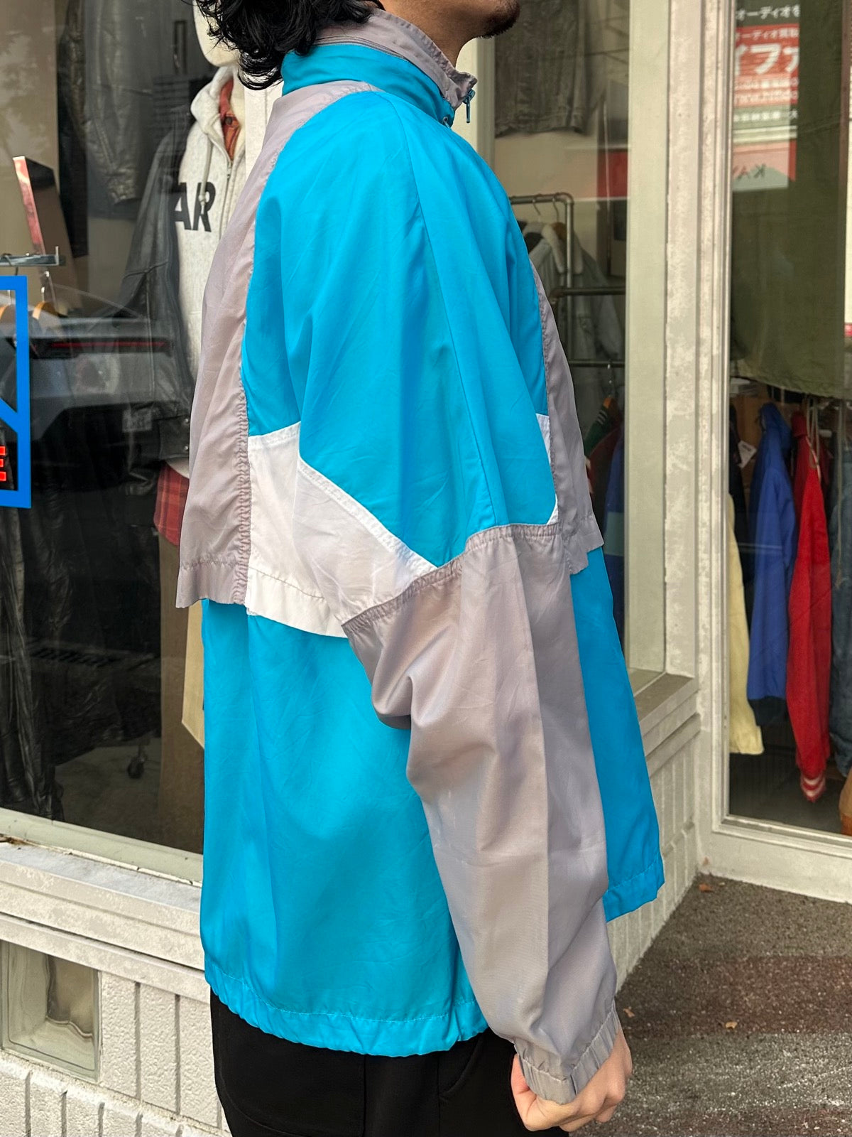 90's NIKE「silver tag」ナイロンジャケット