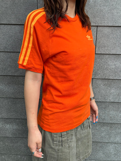 00's「adidas」トラックTシャツ