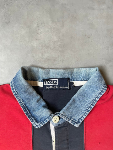 90's POLO RALPH LAUREN ラグビーシャツ