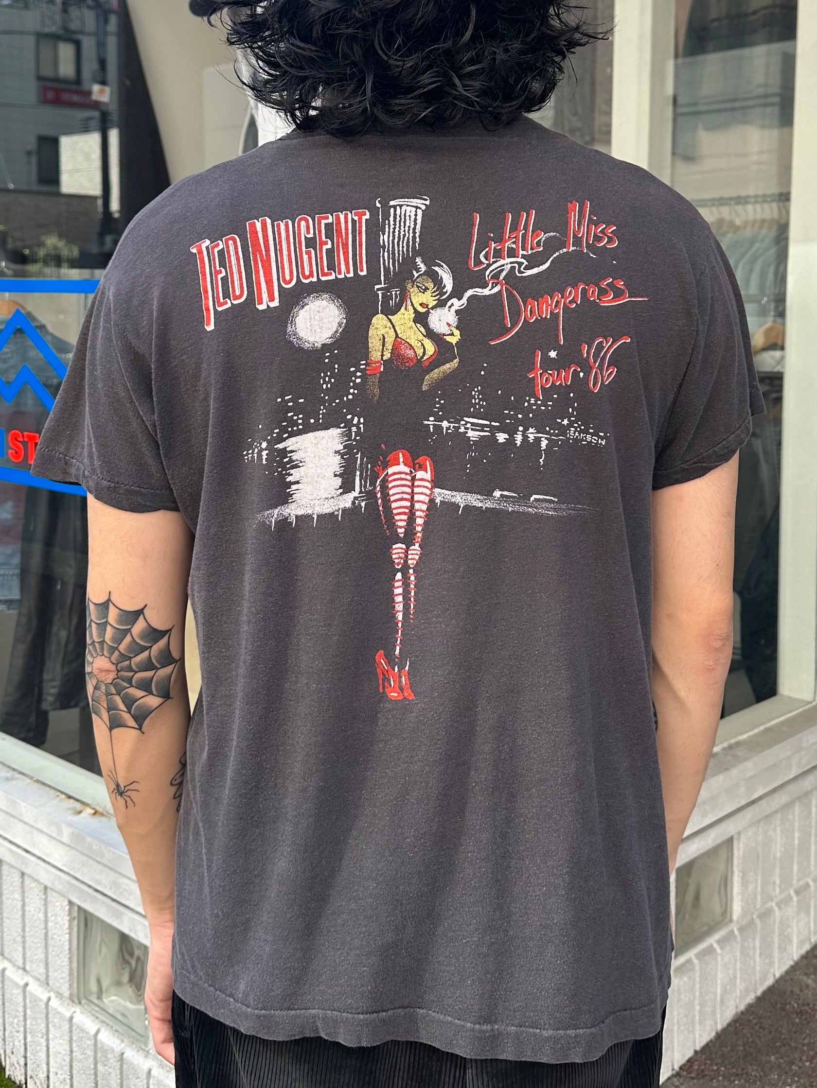 80's TED NUGENT「Little Miss Dangerass Tour」バンドTシャツ