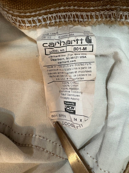 CARHARTT「DOUBLE KNEE」USA製 ダックパンツ