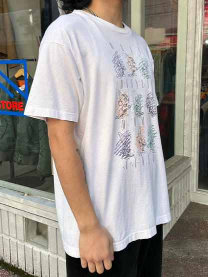 90's DISNEY「HOME VIDEO」キャラクターTシャツ