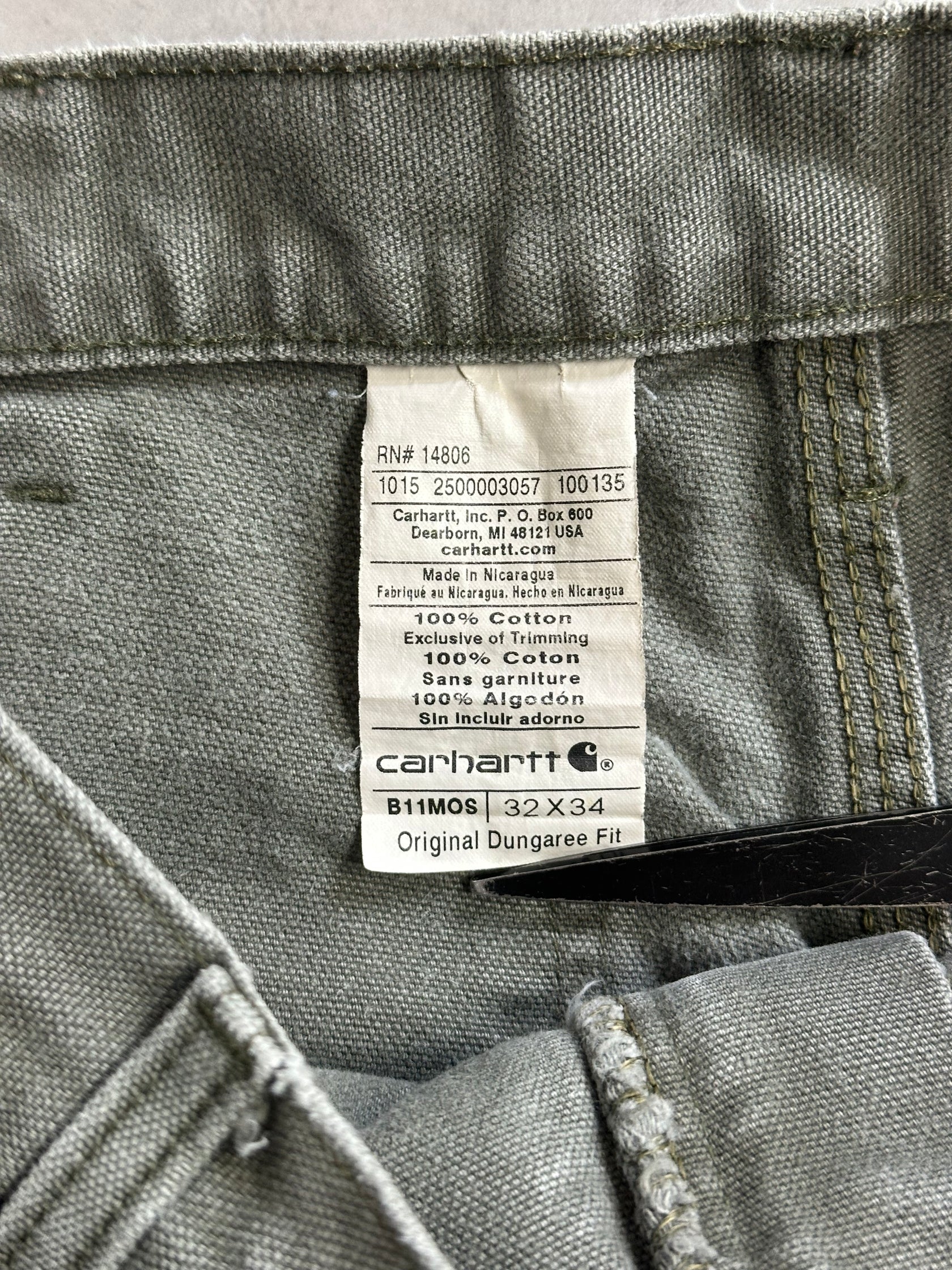 00's CARHARTT「B11MOS」ペインターパンツ