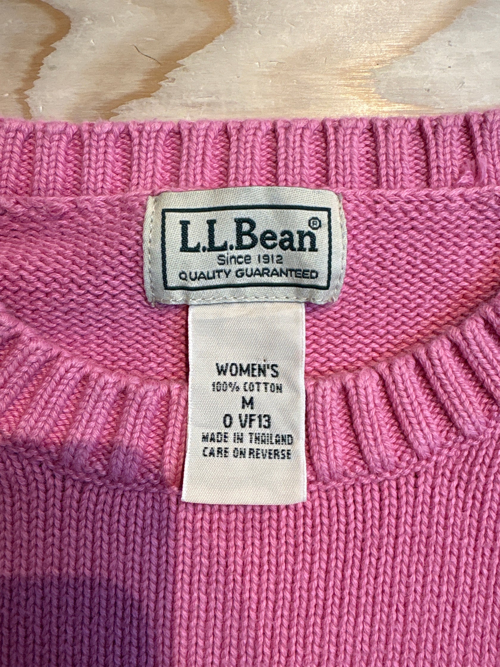 90's~00's「L.L.Bean」ケーブルニット