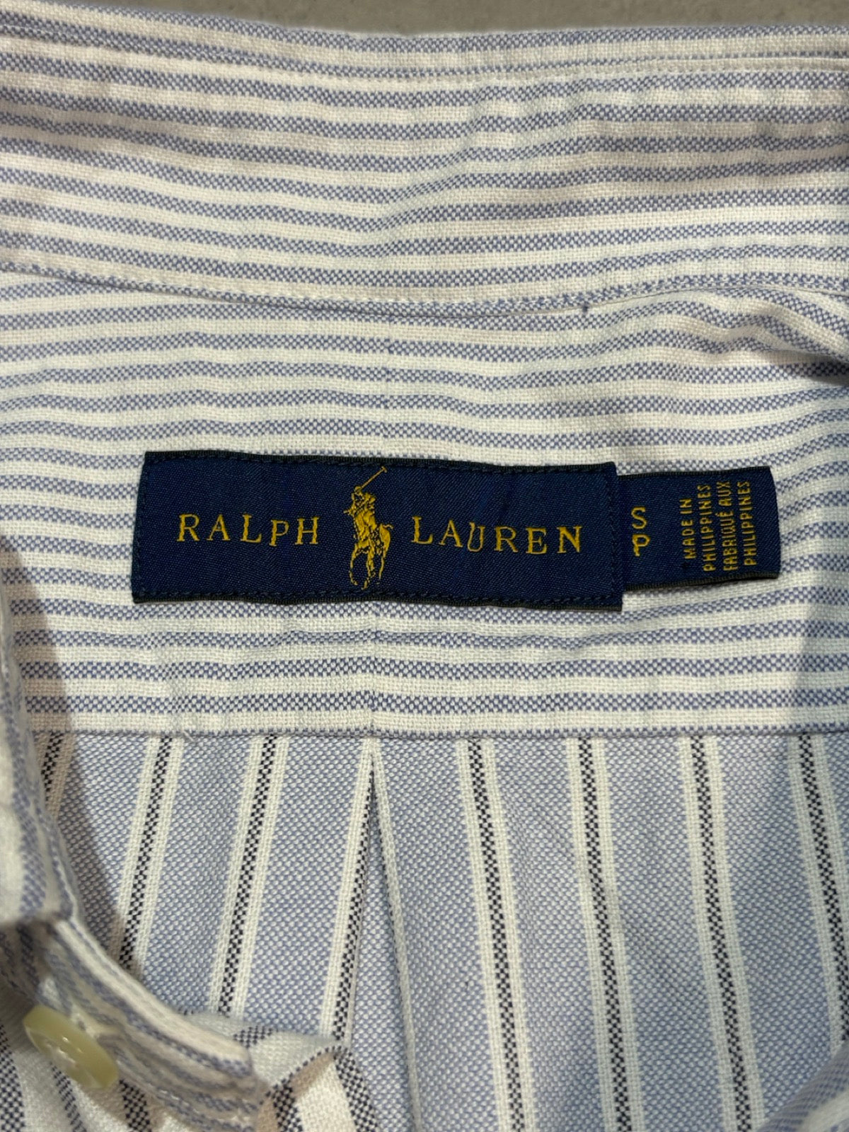 RALPH LAUREN「Oxford」Mixed Stripe ボタンダウンシャツ
