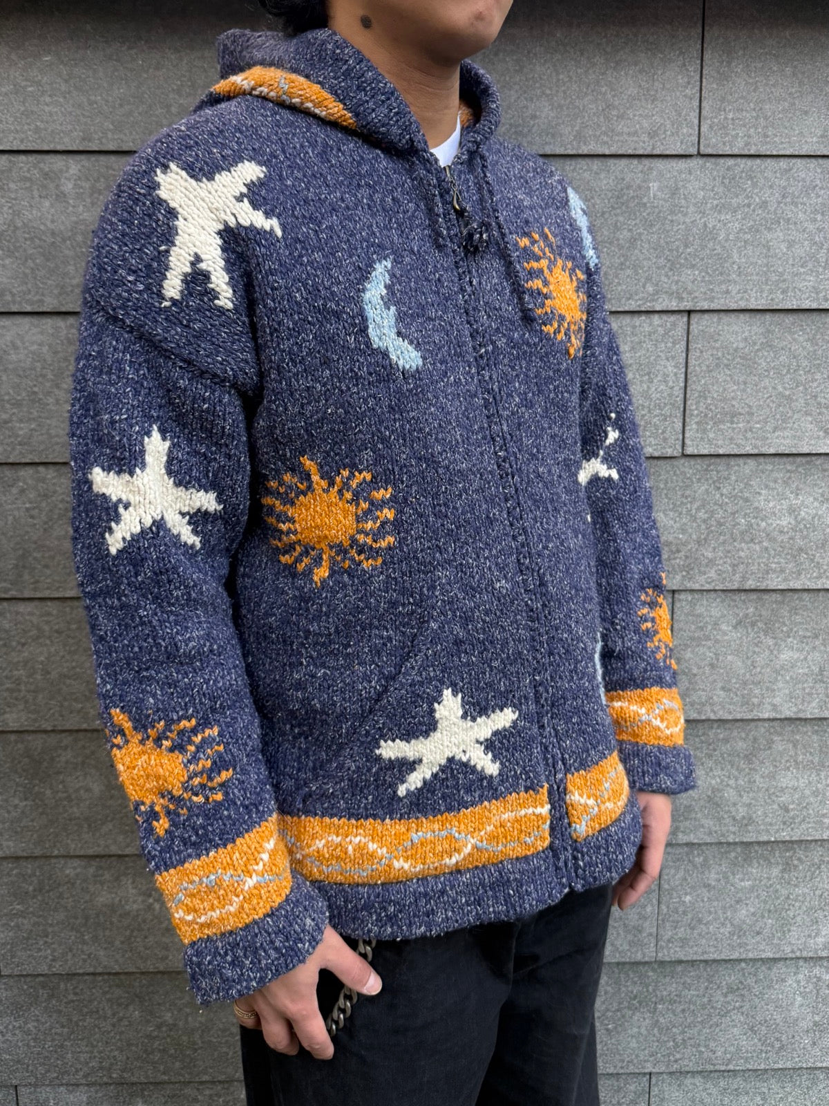 80's「ANDE WEAR」エクアドルジップパーカー