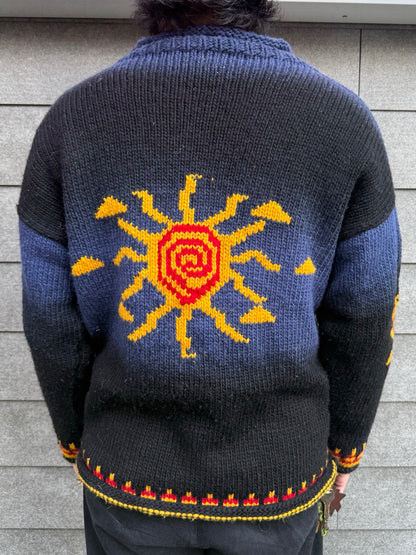 80's「Ecuador」SUN エクアドルニット