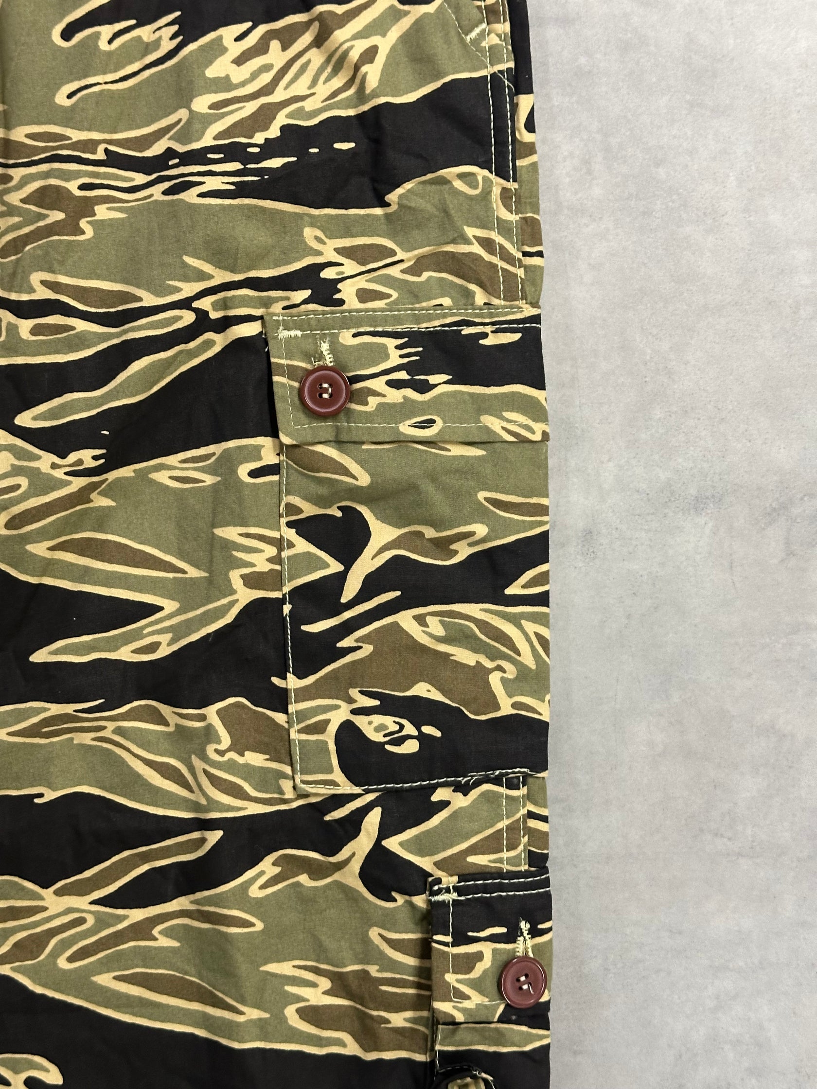 00's GOLD TIGER STRIPE TROUSER「Reissue」カーゴパンツ