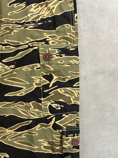 00's GOLD TIGER STRIPE TROUSER「Reissue」カーゴパンツ