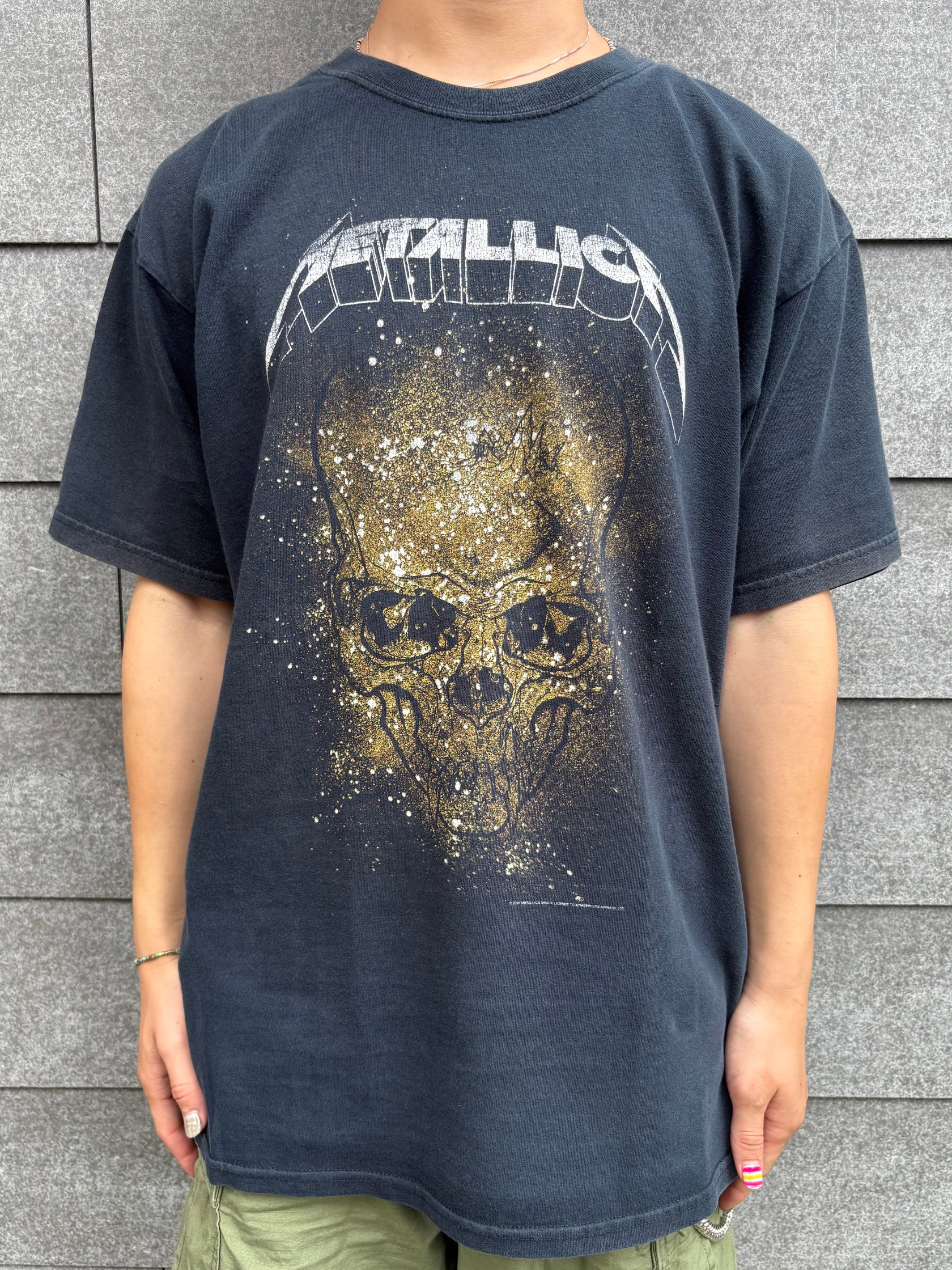 00's METALLICA「SKULL PRINT」バンドTシャツ
