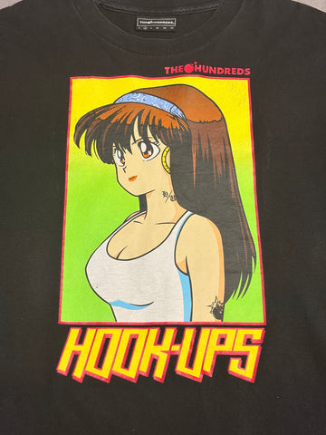 THE HUNDREDS×HOOK UPS「オフィシャルコラボ」キャラクターTシャツ