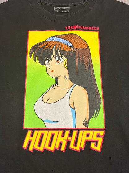 THE HUNDREDS×HOOK UPS「オフィシャルコラボ」キャラクターTシャツ