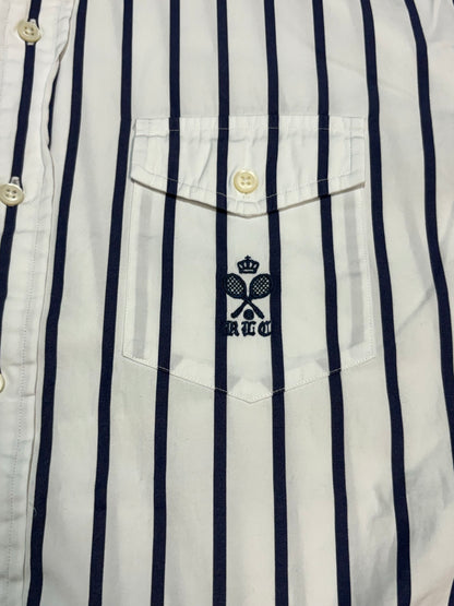 90's~00's  RALPH LAUREN「テニスラケット刺繍」ボタンダウンシャツ