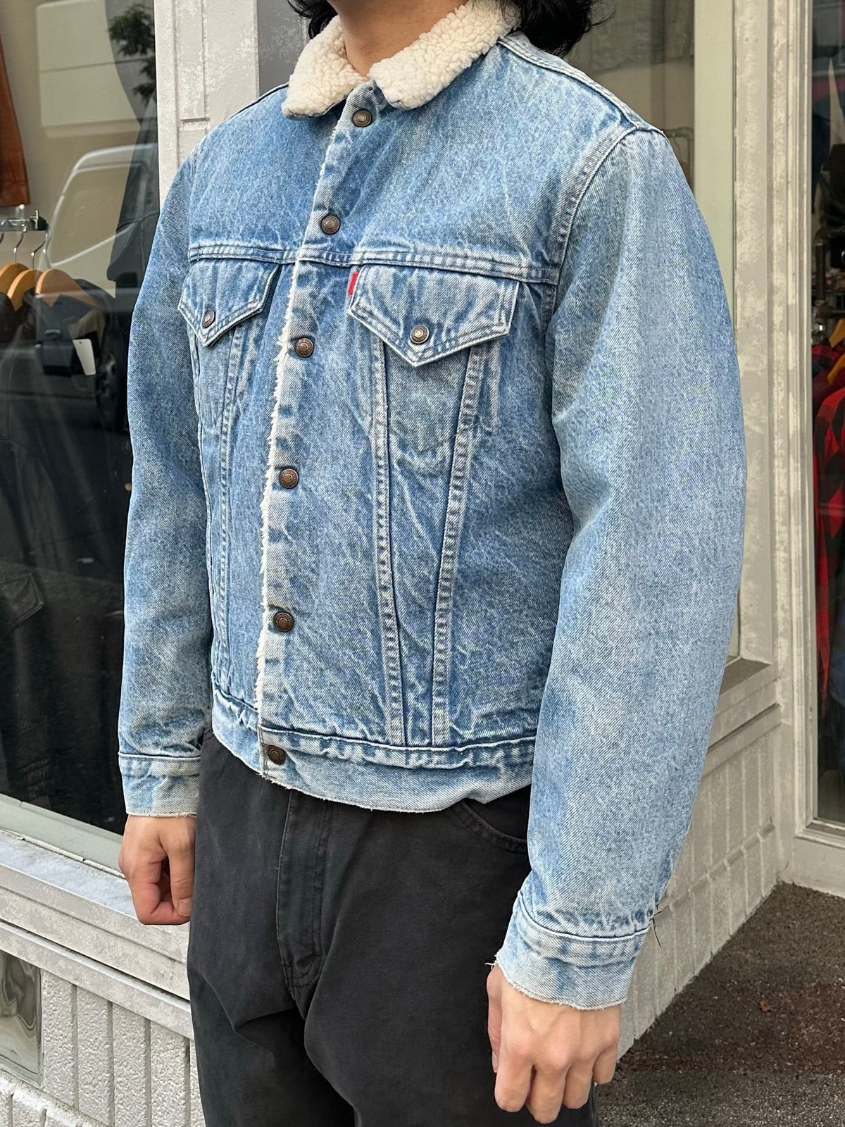 70's LEVI’S「70605-0213」デニムボアジャケット　