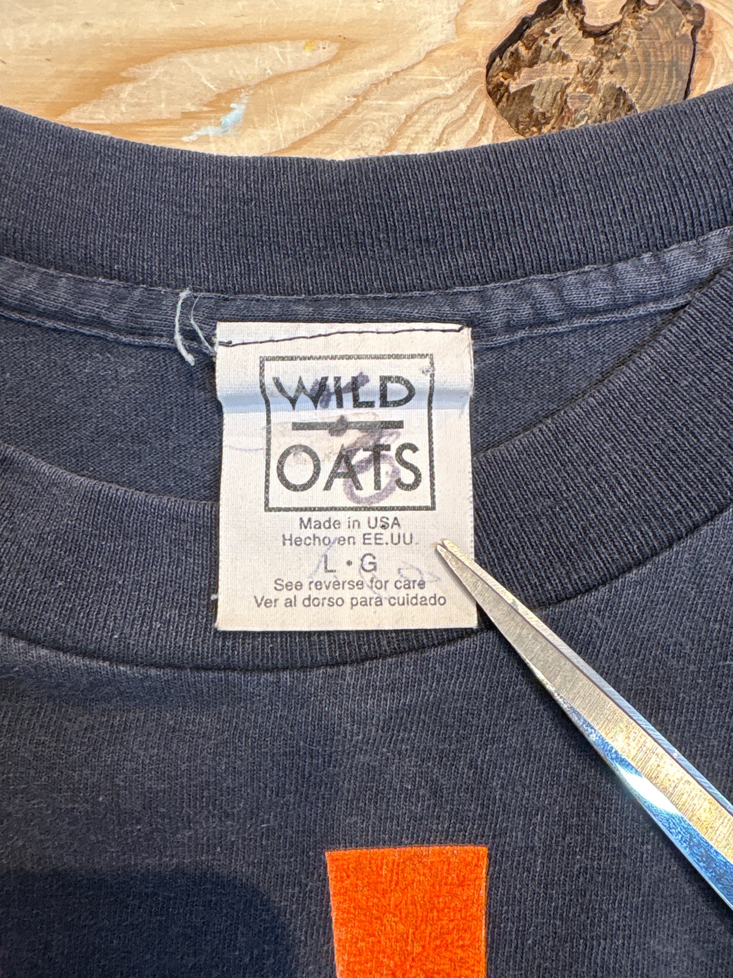 90's「WILD OATS PSYCHEDELIC」USA製 グラフィックTシャツ