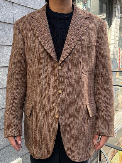 80's~90's Polo by Ralph Lauren「へリーンボーン織り」USA製 テーラードジャケット