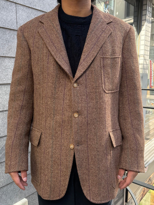 80's~90's Polo by Ralph Lauren「へリーンボーン織り」USA製 テーラードジャケット