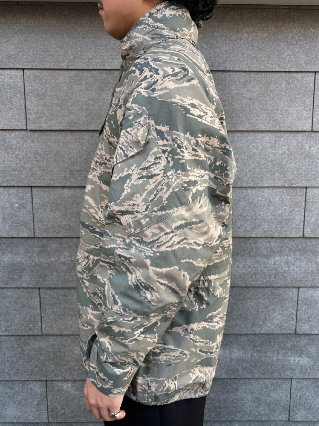00'S U.S.AIR FORCE APECS「ABU」デジタルタイガーカモ GORE-TEXパーカー
