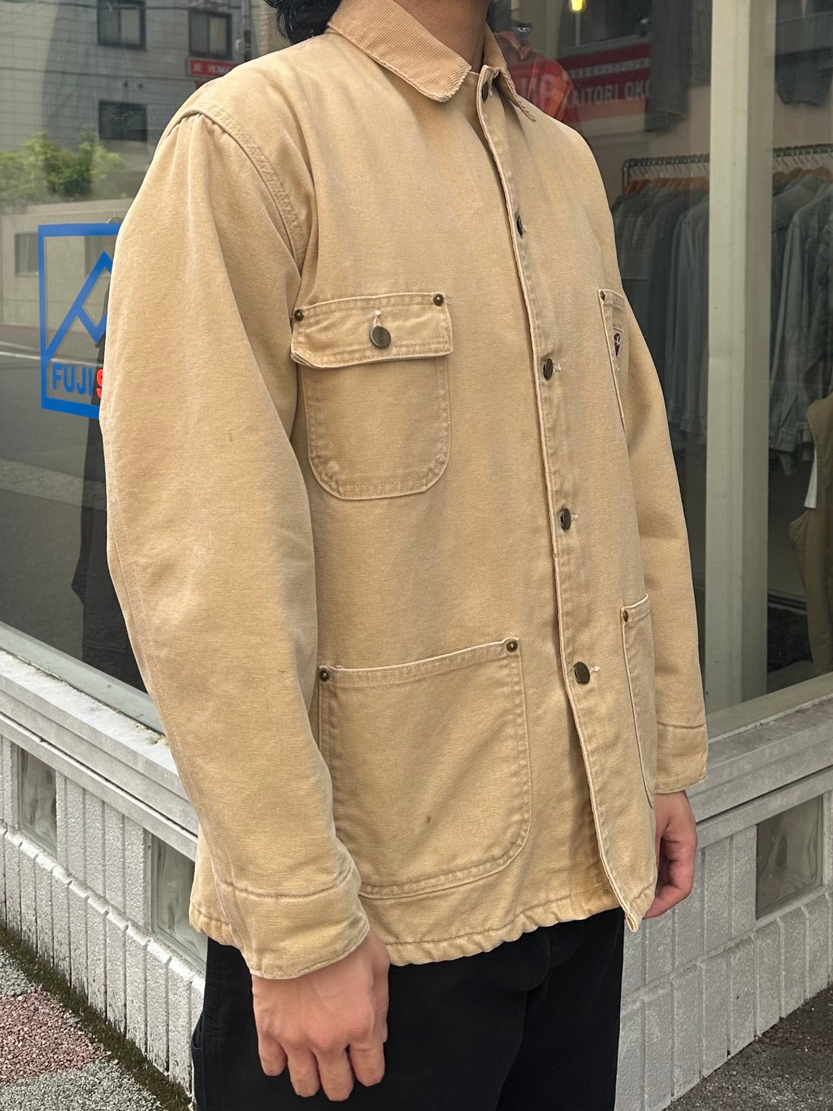 90's CARHARTT「C02 WET」USA製 チョアコート – FUJI STORE