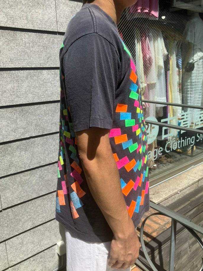 90's「WILD OATS PSYCHEDELIC」USA製 グラフィックTシャツ