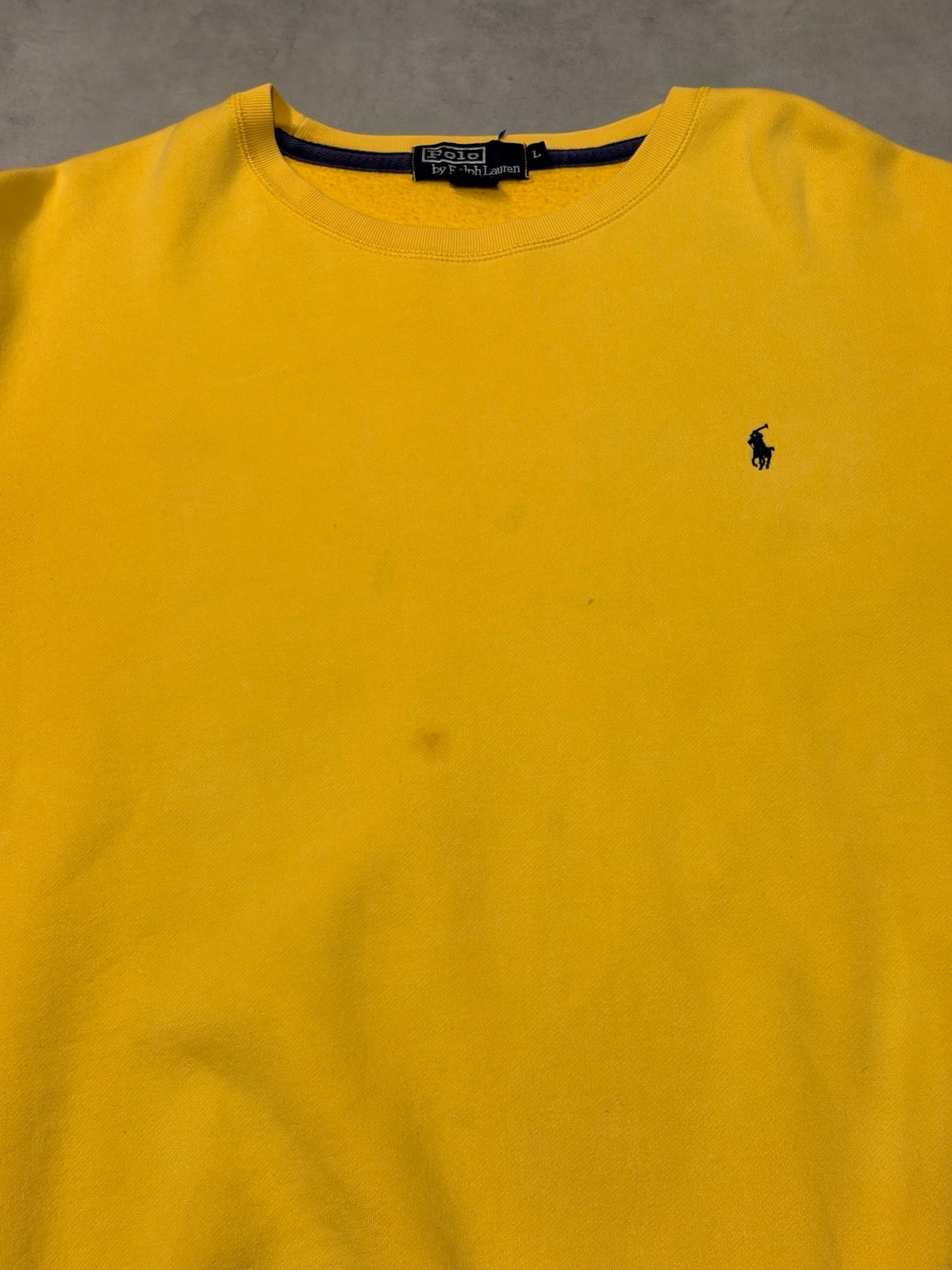 90's POLO BY RALPH LAUREN 「北マリアナ諸島製」ワンポイントスウェット
