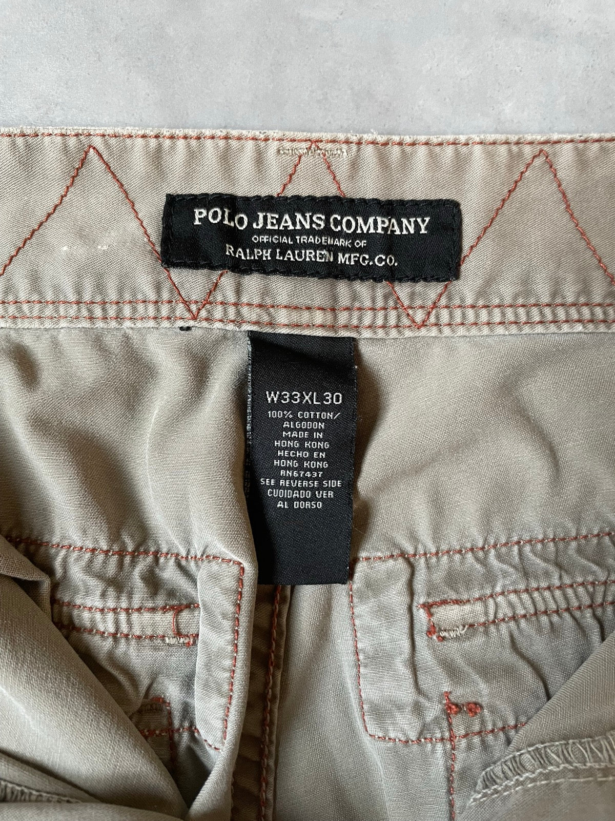 90's POLO JEANS COMPANY カーゴパンツ
