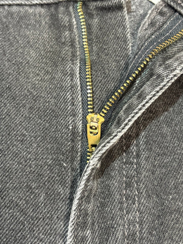 90's LEVI'S「550 RELAXED FIT」USA製 ブラックデニムショーツ