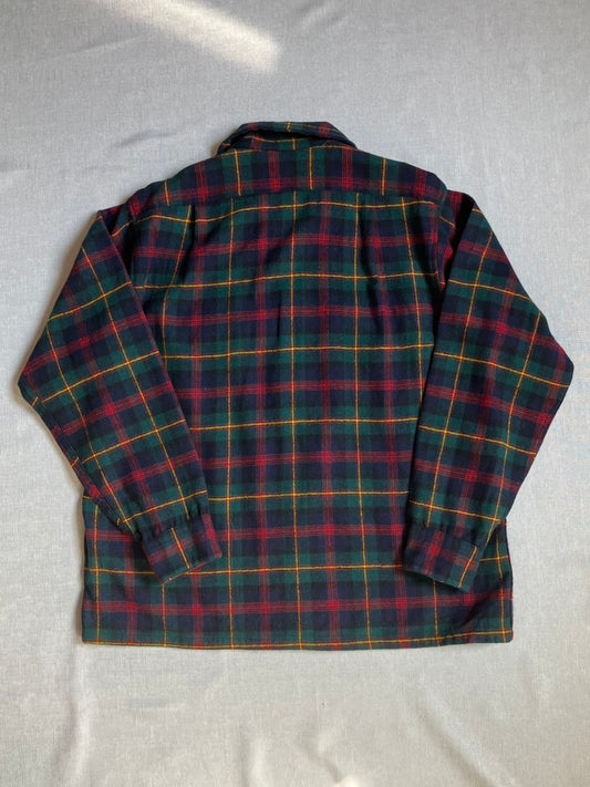 70's PENDLETON USA製 ウールチェックシャツ