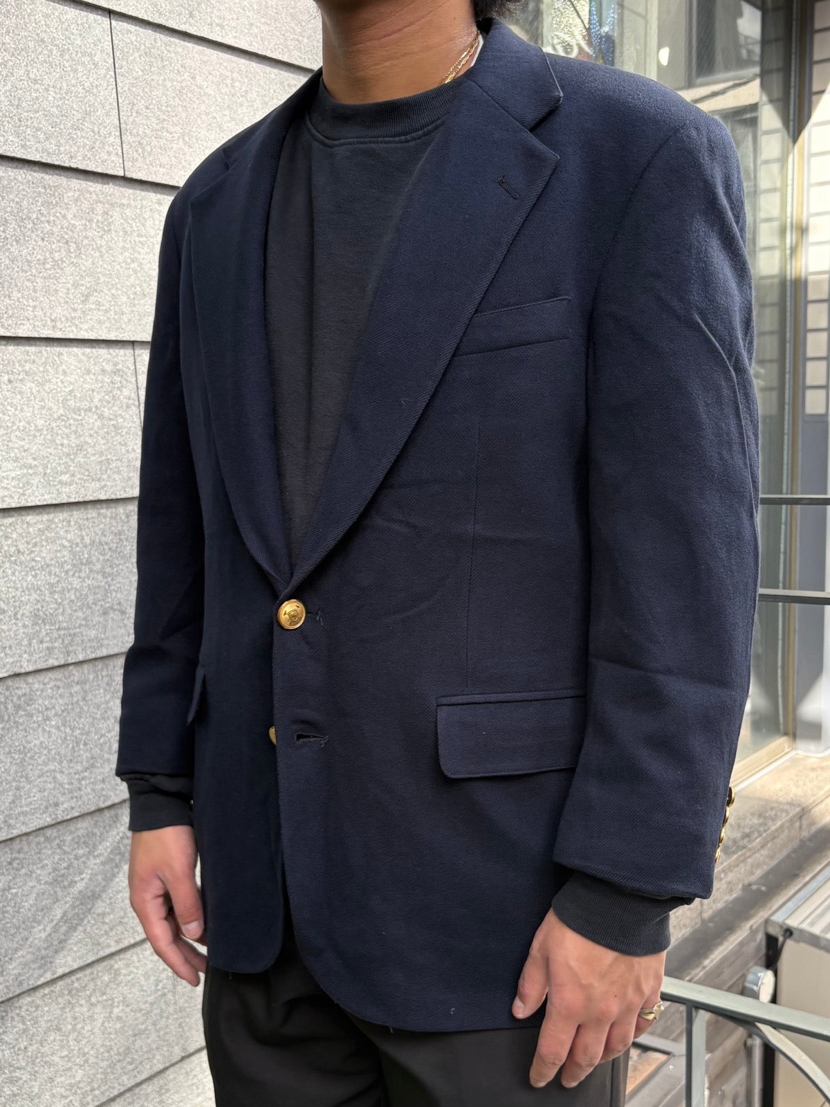 90's「Polo University Club」USA製 ネイビーブレザー – FUJI STORE
