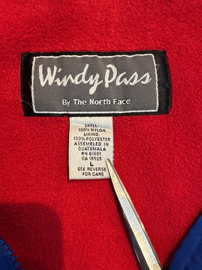 90's The North Face 「Windy Pass」ナイロンフリースジャケット