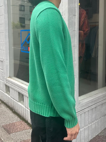 90's RALPH LAUREN ワンポイントニット　