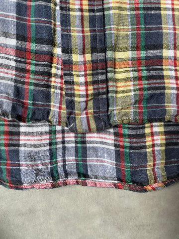 00's RALPH LAUREN「CUSTOM FIT」長袖チェックシャツ