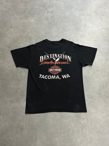 90's HALREY-DABIDSON「If I Have to Explain」ハーレーTシャツ