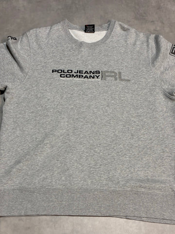 90's~00's RALPH LAUREN「POLO JEANS COMPANY」ロゴスウェット