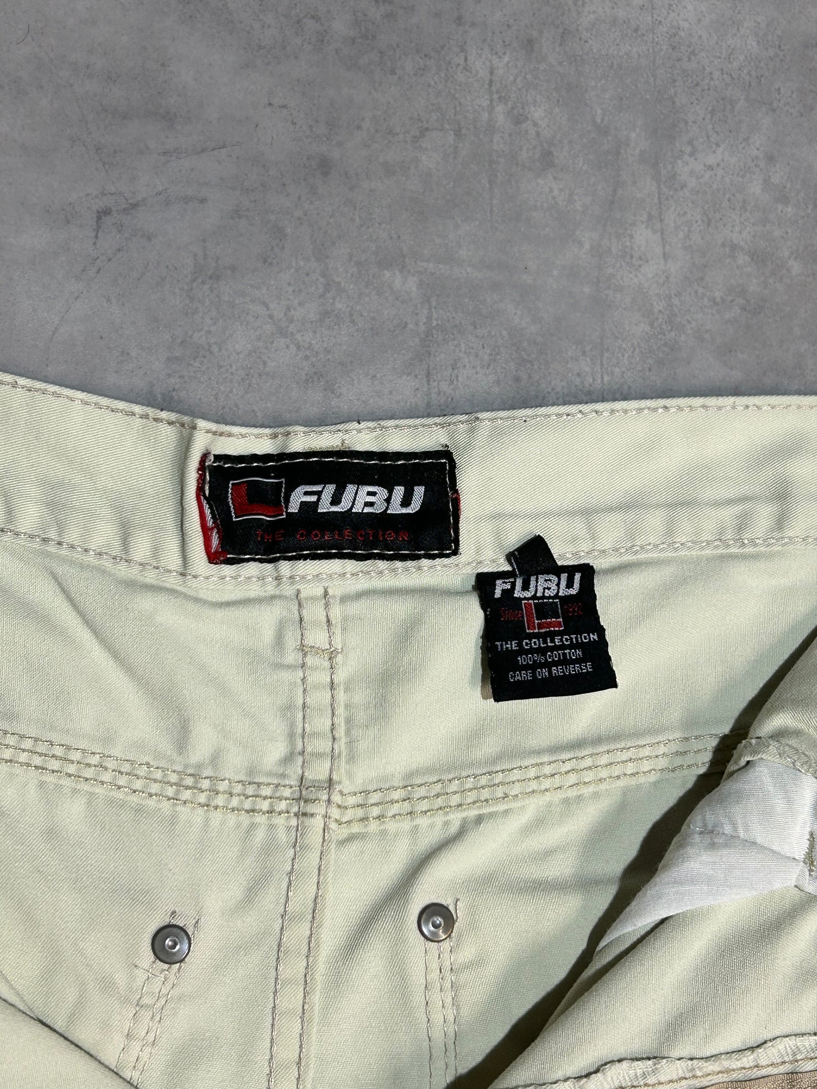 00's FUBU SPORTS「The Collection」ペインターショーツ