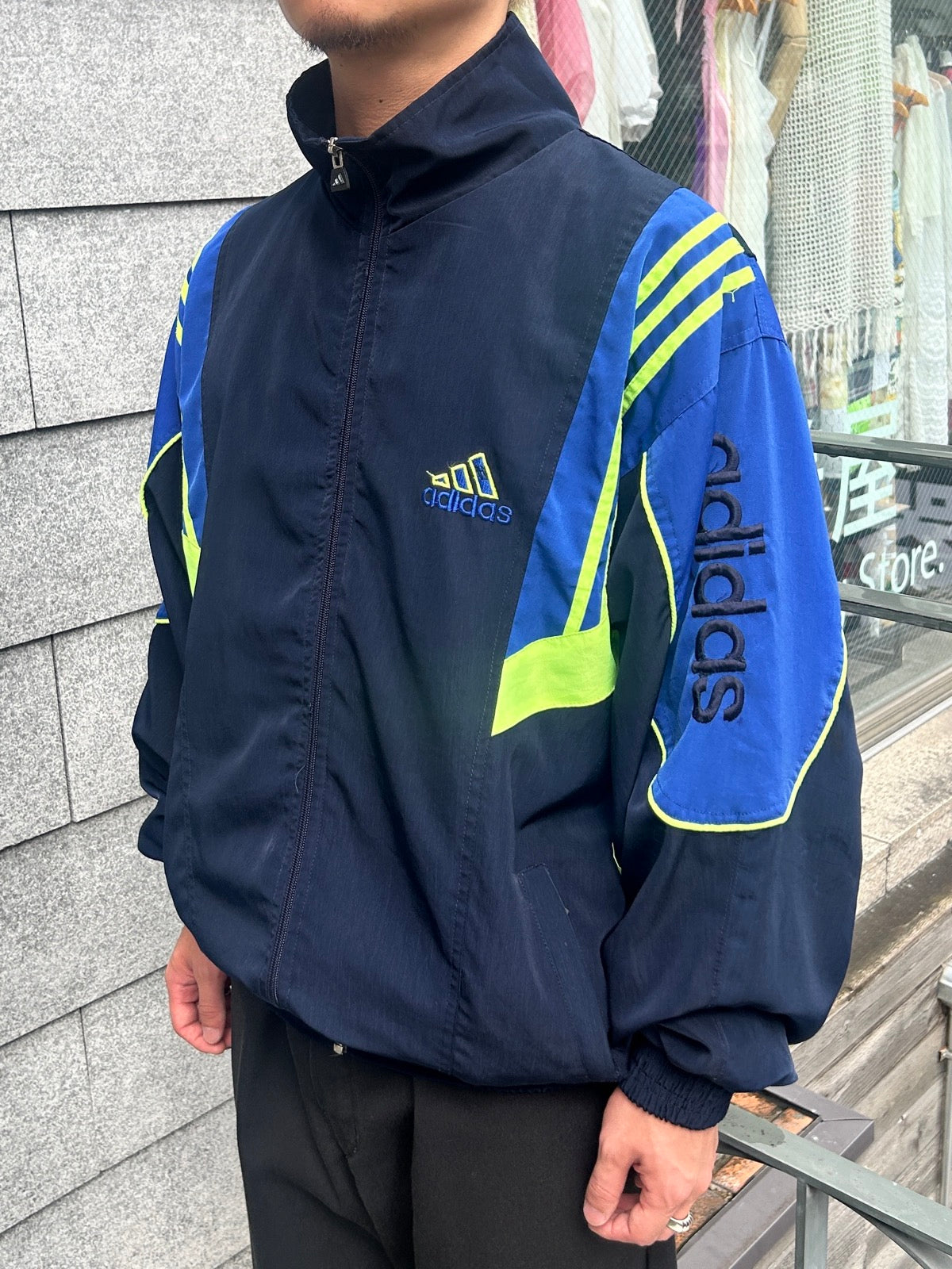 90's  adidas「EQUIPMENT」ナイロンジャケット