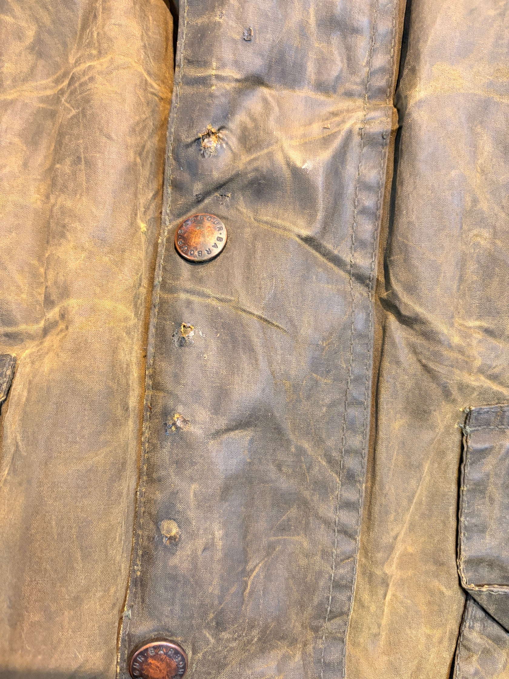 90’s BARBOUR「BORDER」オイルドジャケット