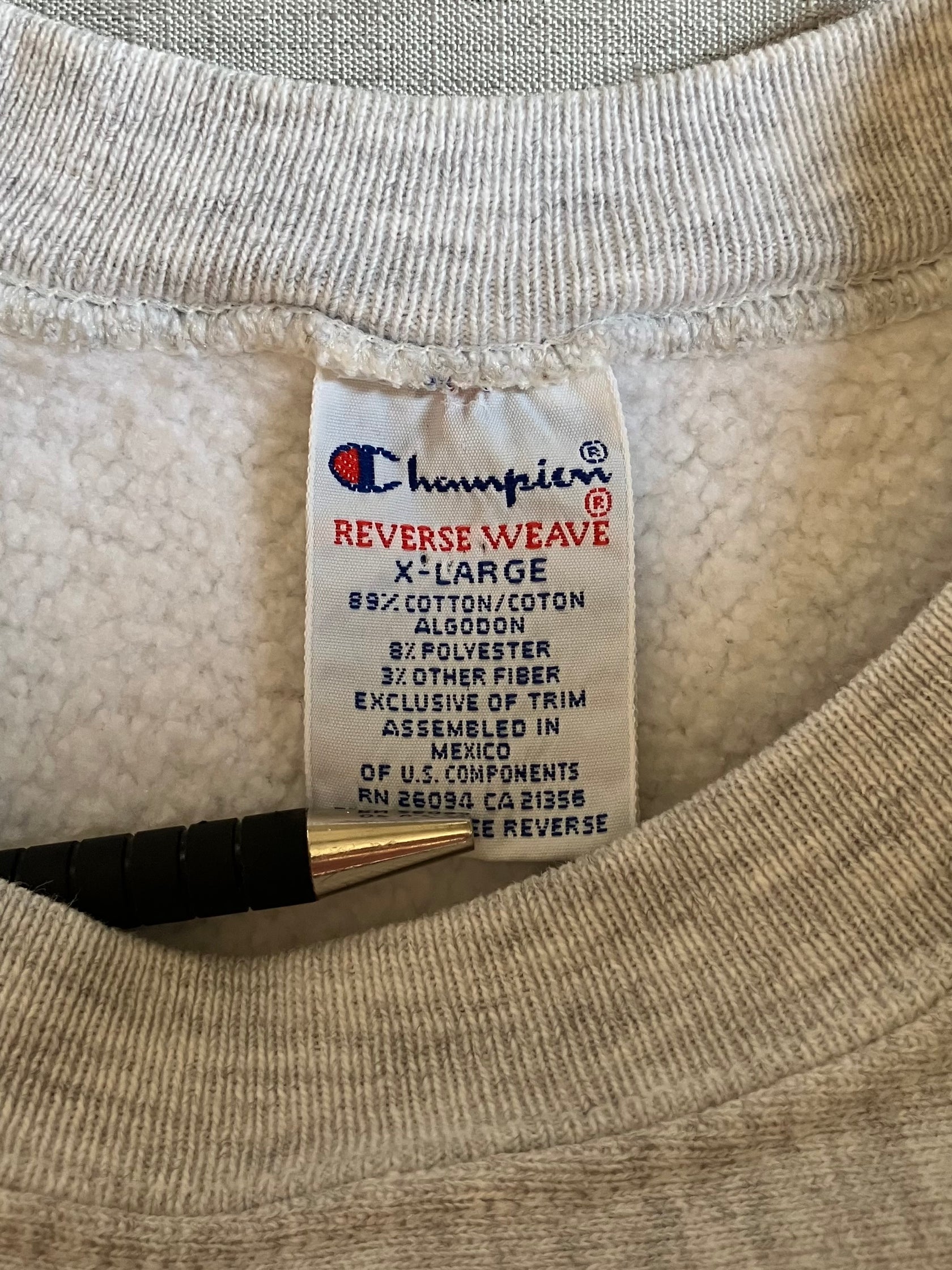 90's CHAMPION「TRINITY」Reverse Weave カレッジスウェット