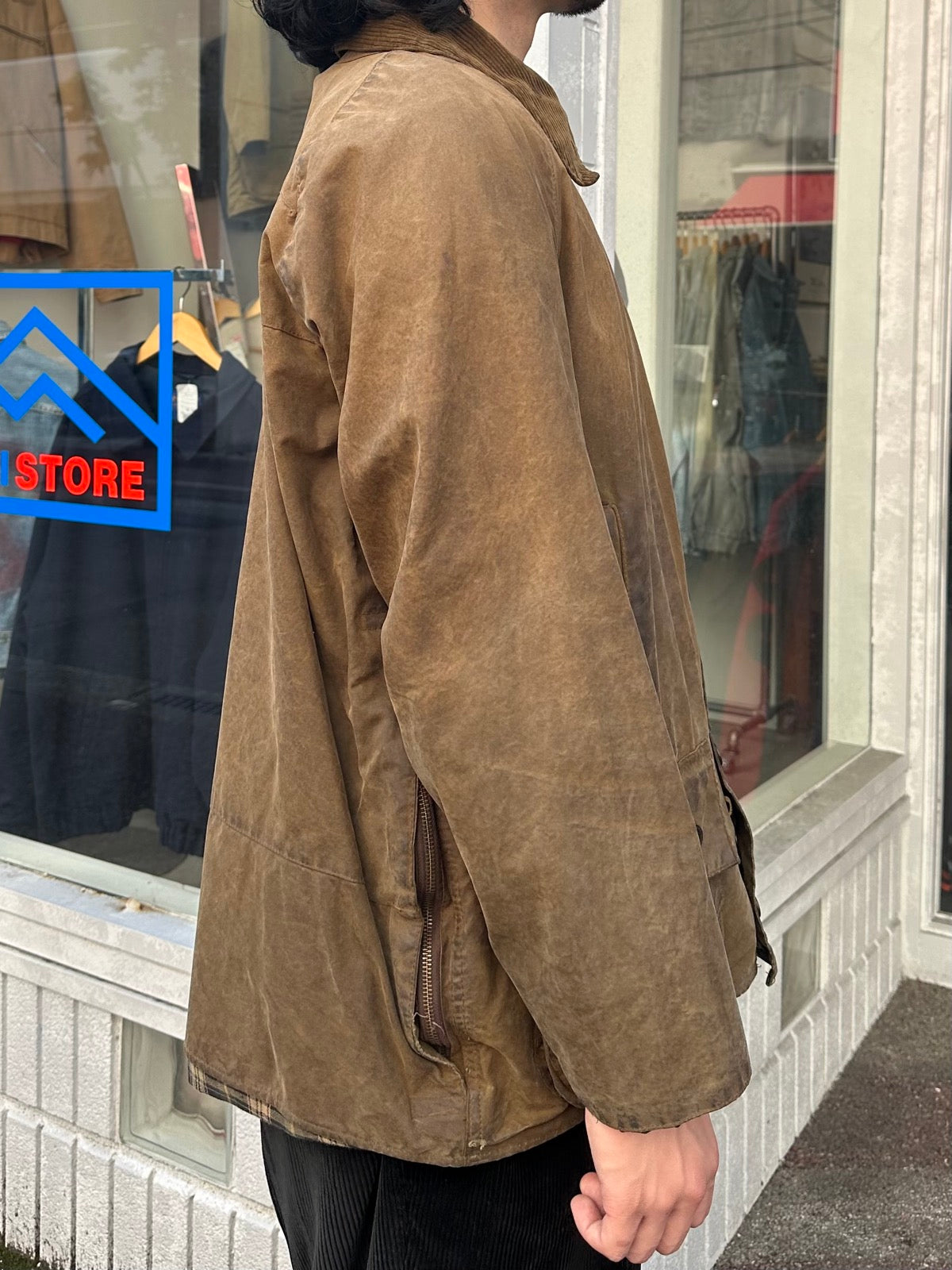 90's BARBOUR「MOORLAND」オイルドジャケット