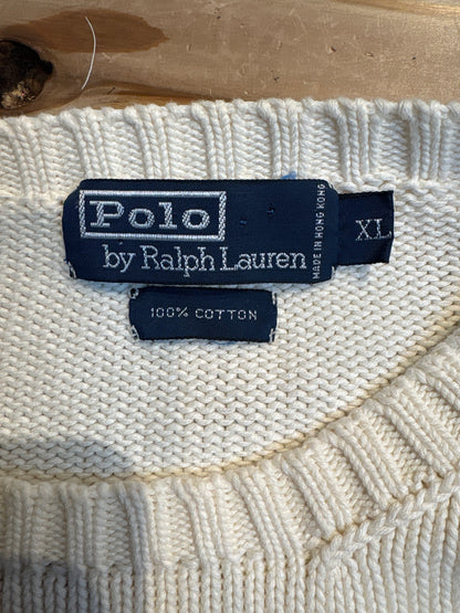 90's「RALPH LAUREN」ワンポイントニット
