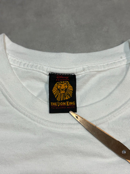 00's DISNEY「THE LION KING THE BROADWAY MUSICAL」キャラクターTシャツ