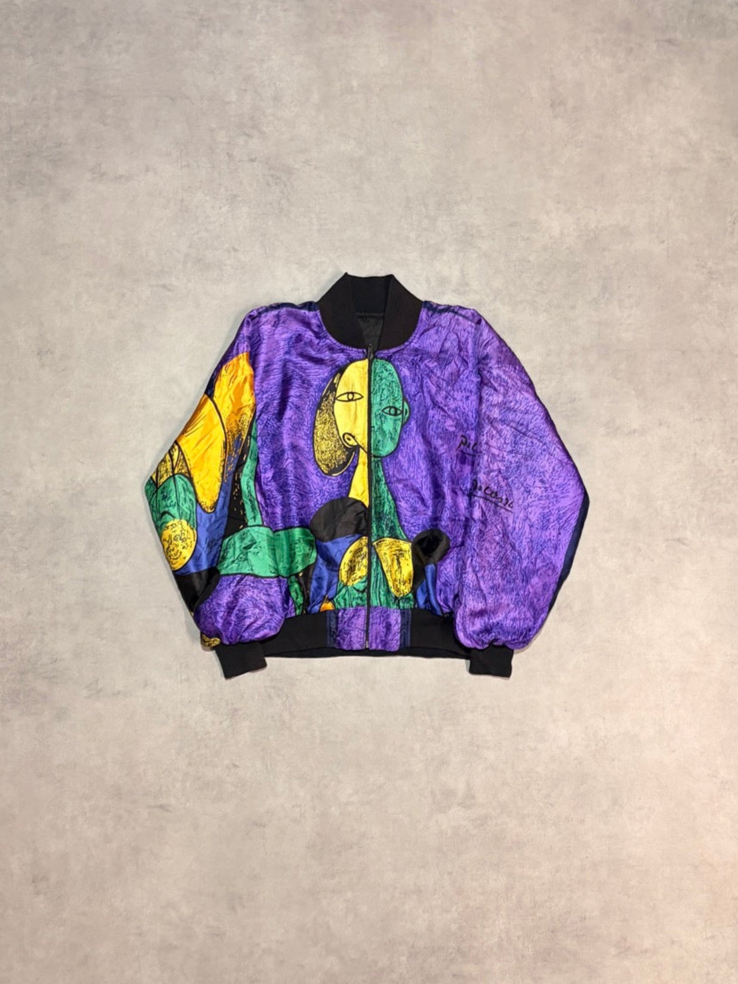 90's PICASSO「総柄」ブルゾンジャケット