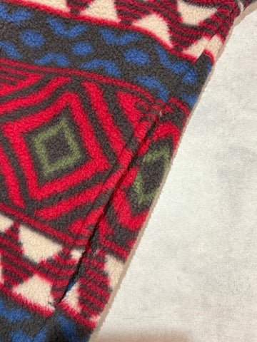90's PATAGONIA Synchilla Snap-T「サルティーヨ柄」フリースプルオーバー
