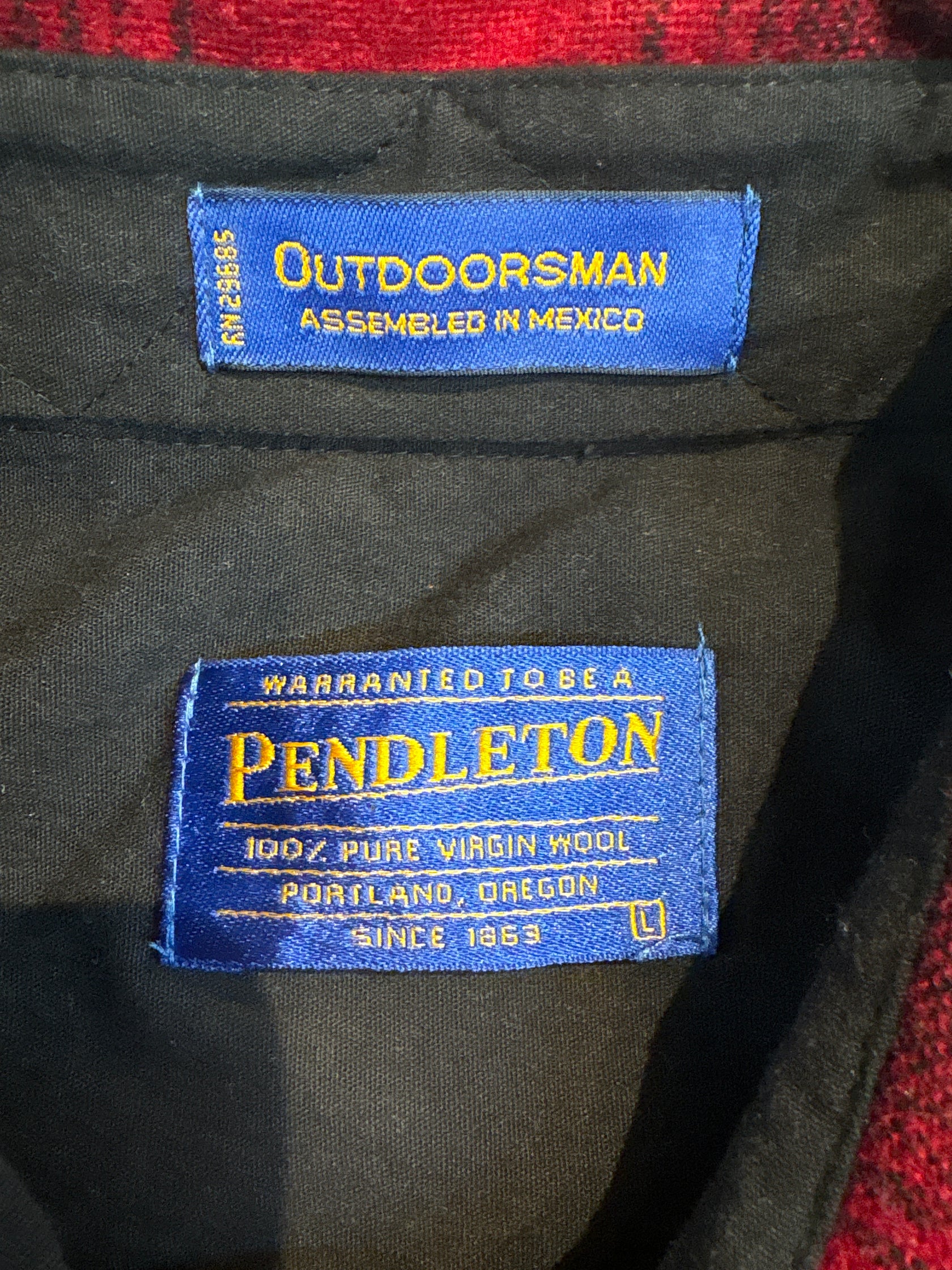 90's PENDLETON ウールシャツ